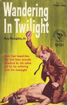 Erotic gay pulp novel cover: 